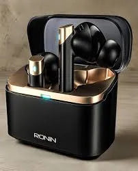 Ronin R-7110 Glacier Earbuds With Active Noise Cancellation & Ronin Studio App Support